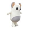 Cartoon Very Cute White Gophers Mascot Costume