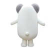 Cartoon Very Cute White Gophers Mascot Costume