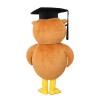 Fashion Design Smart Owl With Bachelor Cap Mascot Costume