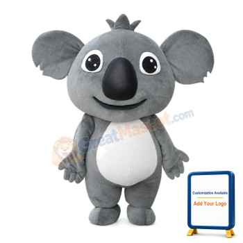 Lovely Big Head Koala Mascot Costume