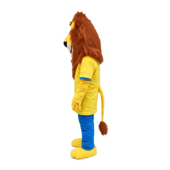 New Kind Friendly Smiling Lion Mascot Costume