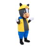 New Style Grey Pony Mascot Costume For Internal Anniversary