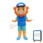 Special Style Little Blue Lion Mascot Costume