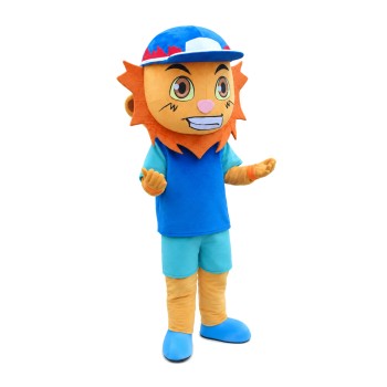 Special Style Little Blue Lion Mascot Costume