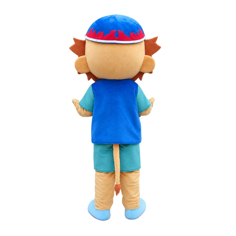 Special Style Little Blue Lion Mascot Costume