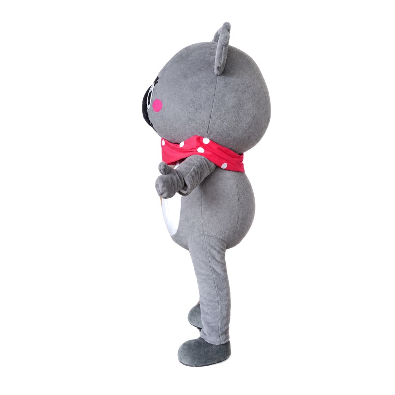 Advertising Promotion Lively Grey Koala Mascot Costume