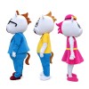 Harmonious Horse Family Mascot Costume