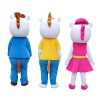 Harmonious Horse Family Mascot Costume