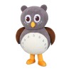 Classic Version Cartoon Grey Owl Mascot Costume