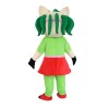 New Style Little Horse With Green Hair Mascot Costume