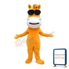 Basic Orange Horse Mascot Costume