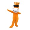 Basic Orange Horse Mascot Costume