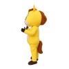 Interesting Cartoon Yellow Horse Mascot Costume