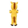 Interesting Cartoon Yellow Horse Mascot Costume