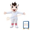 Funny Cartoon So Cute White Horse Mascot Costume