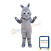 Basic Version Furry Grey Rhino Mascot Costume