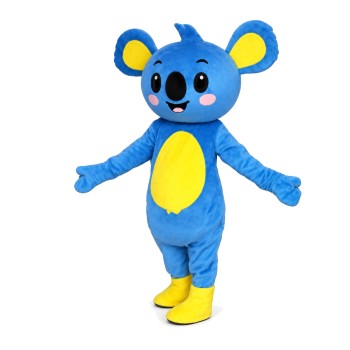 For Promotion Activity Blue & Yellow Koala Mascot Costume
