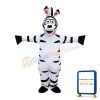 New Funny Zebra Mascot Costume