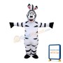 New Funny Zebra Mascot Costume