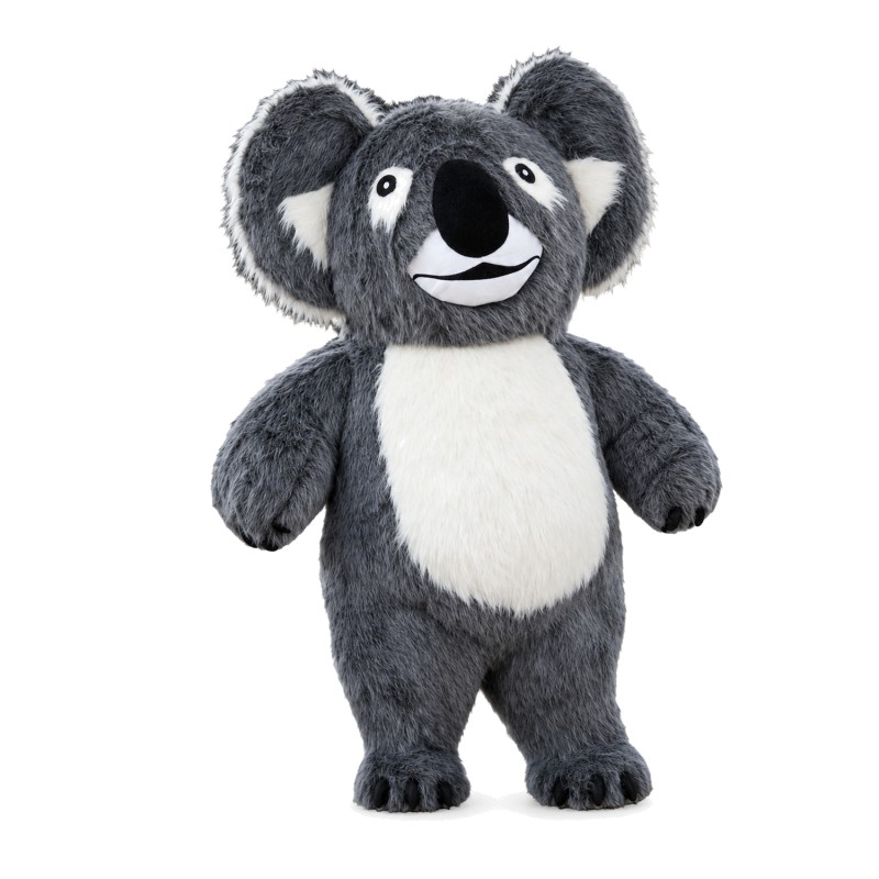 Long Fur Koala Mascot Costume