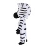 Cartoon Style Zebra Mascot Costume For Opening Event