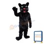 Strong Powerful Black Leopard Mascot Costume