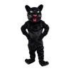 Strong Powerful Black Leopard Mascot Costume