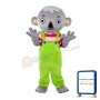 Special Style Koala Boy With Green Pants Mascot Costume