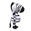 Funny Interesting Cartoon Big Head Zebra Mascot Costume