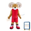 Strong Ram With Sports Set Mascot Costume