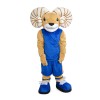 Strong Ram With Sports Set Mascot Costume