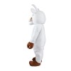 New Version Adult Furry White Goat Mascot Costume
