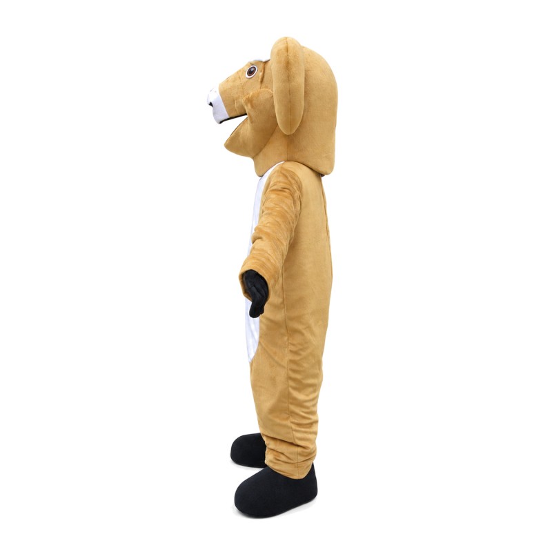 Likable Walking Light Brown Ram Mascot Costume