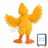 Long Fur Yellow Duck Mascot Costume