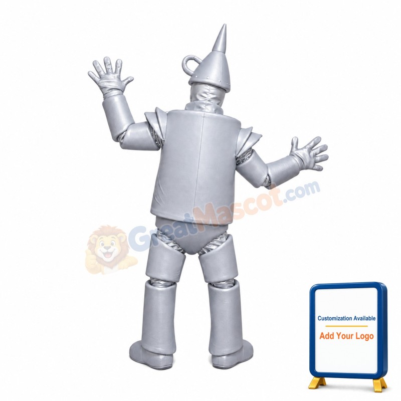 For Theme Event Strange Tin Robot Mascot Costume
