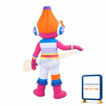 New Kind Colorful Robot With Headset Mascot Costume