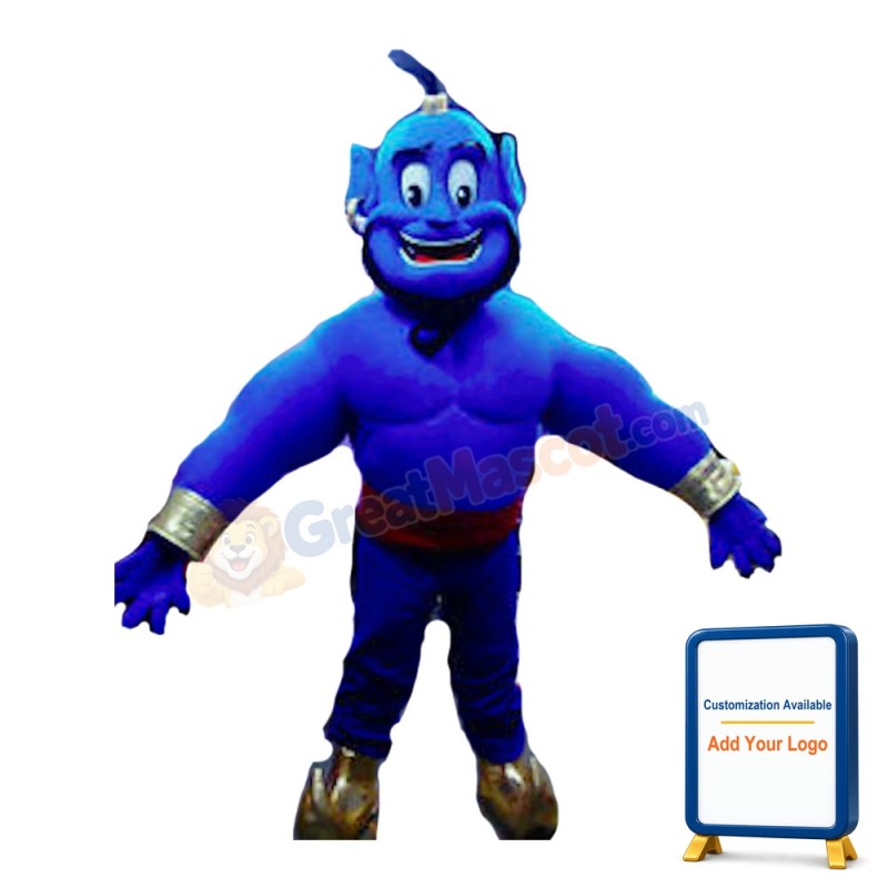 Realistic Magic Lamp Elf Mascot Costume