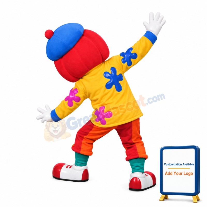 Special Style Interesting Dog With Colorful Set Mascot Costume