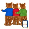 Harmoniously Three Brothers Of Squirrel Mascot Costume