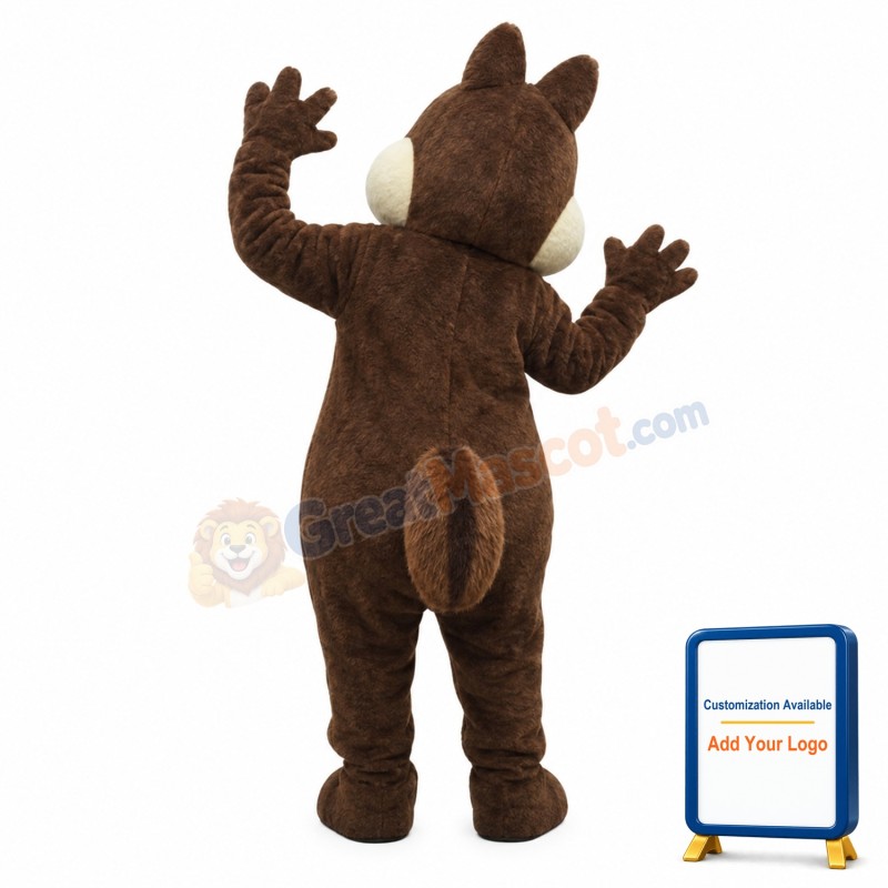 So Cute Squirrel Mascot Costume