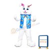 Plush Furry Big White Rabbit Mascot Costume