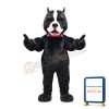 New Style Little Ugly Black Dog Mascot Costume