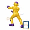 Horrifying Powerful Gold Alien Mascot Costume