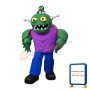 New Version Green Monster Robot Mascot Costume