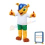 Fashion World Cup Yellow Deer Mascot Costume