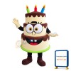 Three Tier Birthday Cake Mascot Costume