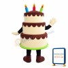 Three Tier Birthday Cake Mascot Costume