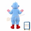 New Kind Funny Sky Blue Monkey Baby Mascot Costume
