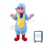 New Kind Funny Sky Blue Monkey Baby Mascot Costume