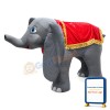 For Watching And Riding Elephant Mascot Costume